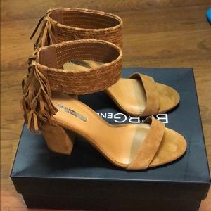 BCBG Calizi Fringed Sandals